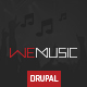 WeMusic - Music Band Event Drupal Theme - ThemeForest Item for Sale