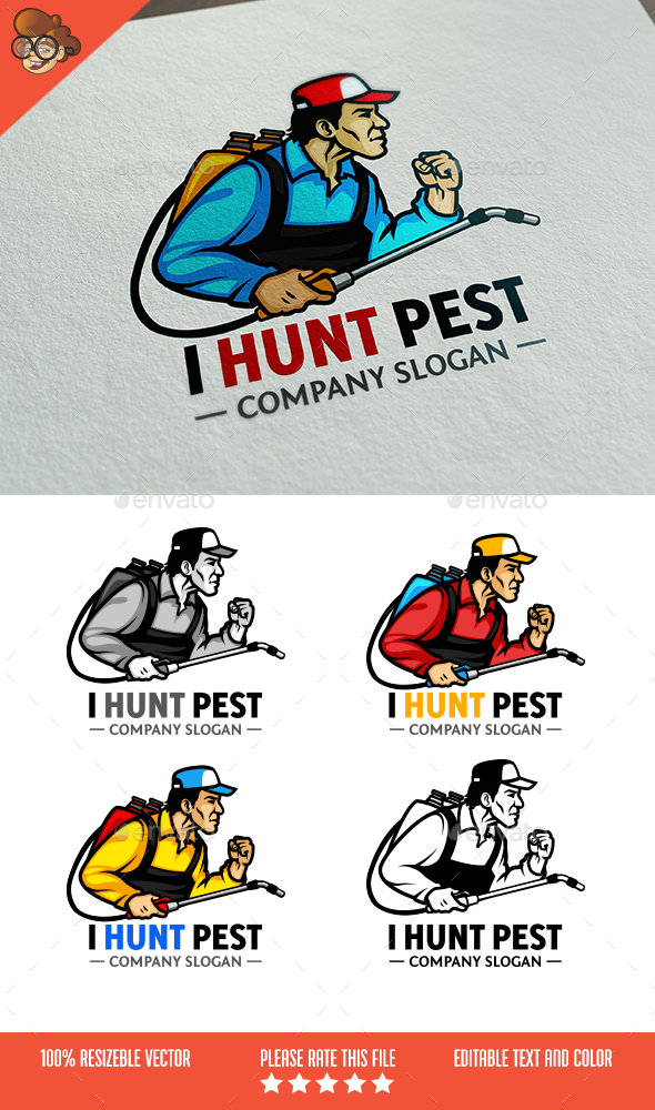 I Hunt Pest Logo