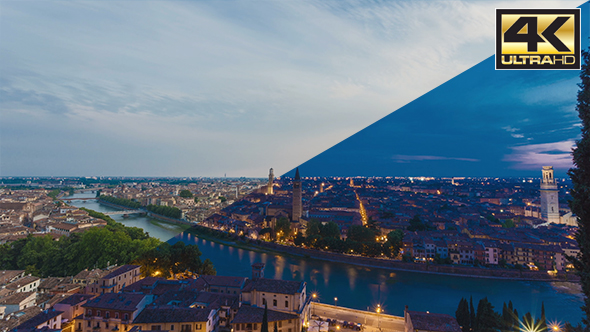 City Sunset - Verona Day to Night alt