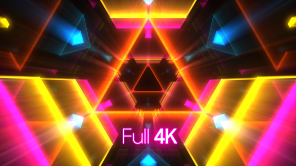 VJ Space Light Tunnel