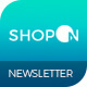 Shopon - Newsletter Template for Ecommerce Websites + Stampready Builder - ThemeForest Item for Sale