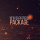 Background package - Particles bounce - VideoHive Item for Sale