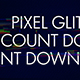 Pixel Glitch Countdown - VideoHive Item for Sale