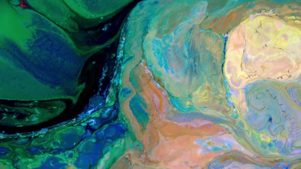 Abstract Background With Psychedelic Painting In Vivid Colors 494 alt