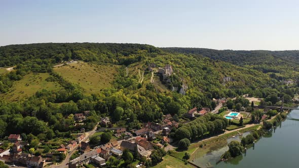 Chateau Gaillard Castle, Les Andelys, Normandy, France