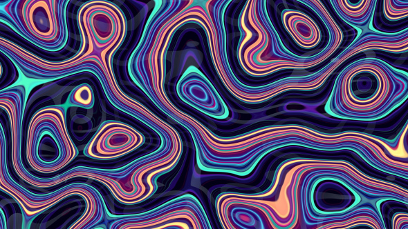 Abstract Neon Stripes V1