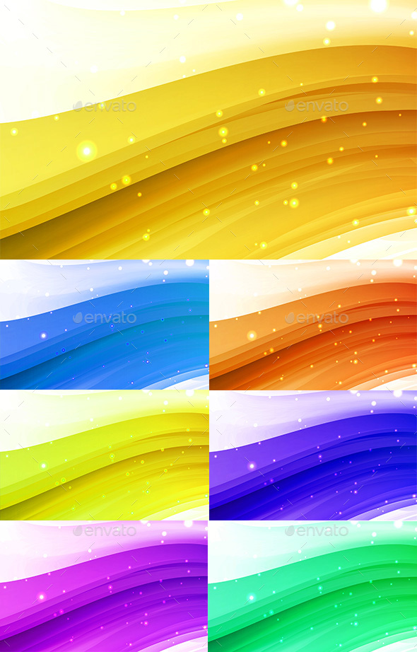 07 Color Wave Backgrounds Hd