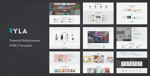 Ryla - Multipurpose Single/Multi Page Template