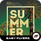 Summer Flyer Template - GraphicRiver Item for Sale
