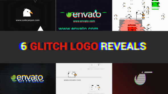 Glitch Logo Pack