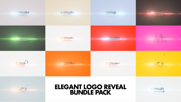 Elegant Logo Reveal Bundle Pack alt