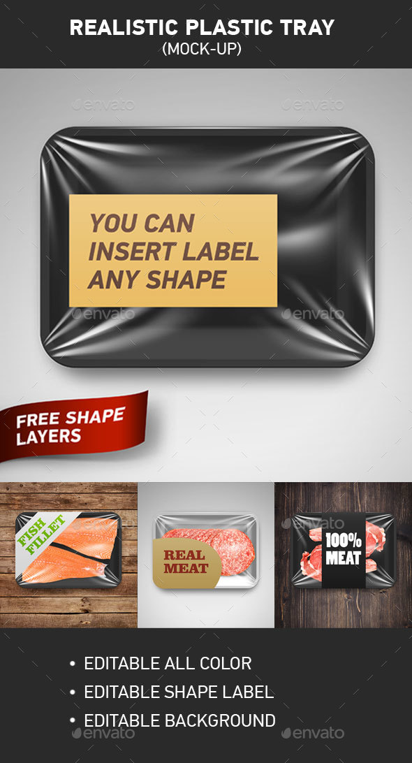 Meat Product Mockups From Graphicriver