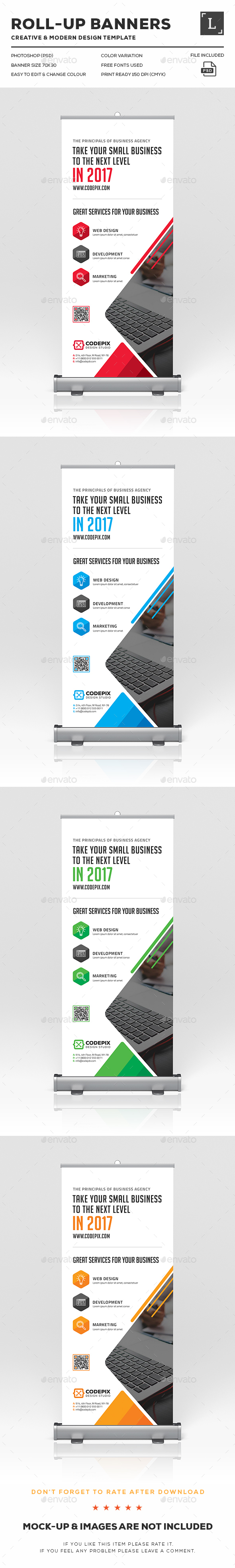 Roll Up And Simple Signage Templates From Graphicriver Page 6