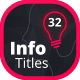 Info Titles Pack - VideoHive Item for Sale