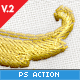 Realistic Embroidery - Photoshop Actions