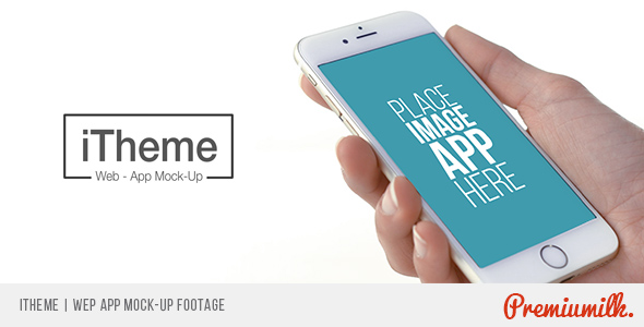 iTheme | Web App Mock-Up Footage
