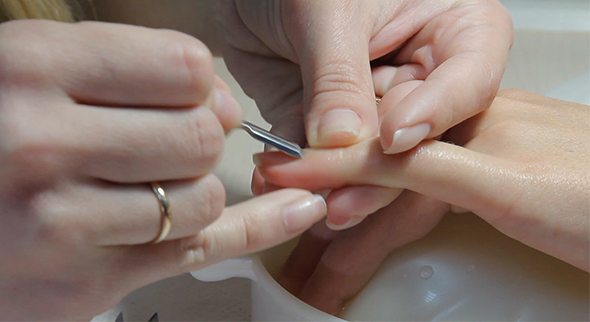 Cuticle Removing Nails