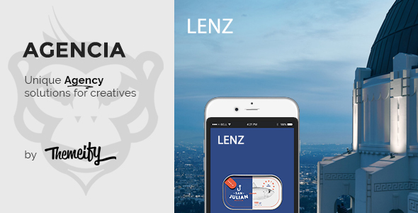 Lenz - Creative Photography Template