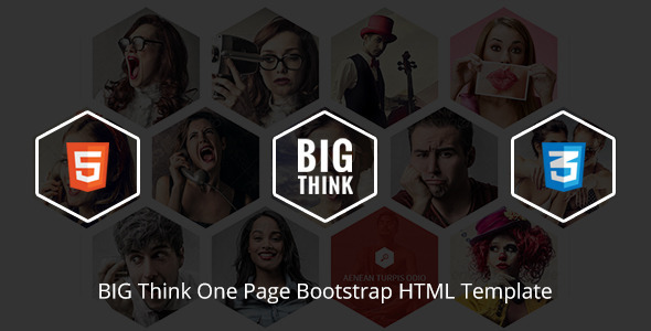 Big Portfolio - One Page HTML Template