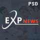 ExpNews - News & Magazine PSD Template - ThemeForest Item for Sale