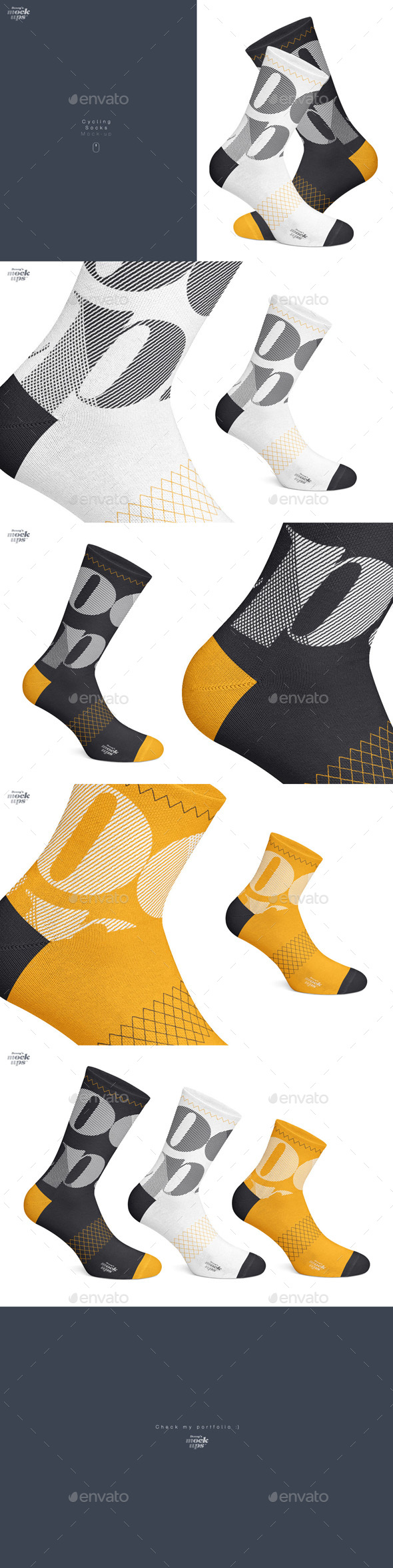 Download Socks Mockup Graphics Designs Templates From Graphicriver PSD Mockup Templates