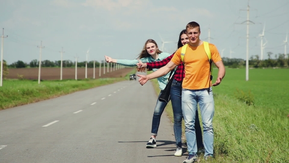 Ride Friends Hitchhiking