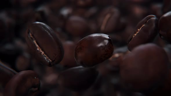 Flying Coffee Beans