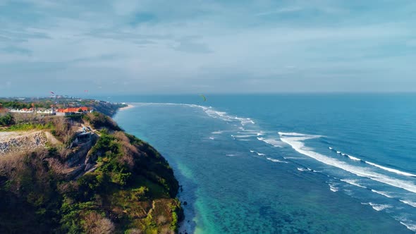 Ocean And Steep Coast