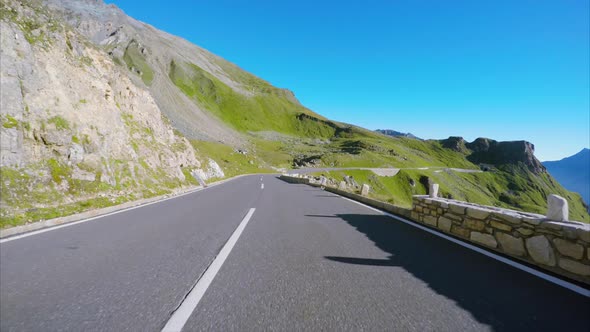 Grossglockner alpine road drive