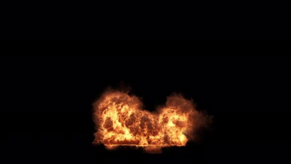Flame Explosion 4K alt