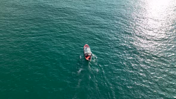 Fishing Near The Shore Sea