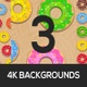 Rain Of Donuts Backgrounds - VideoHive Item for Sale