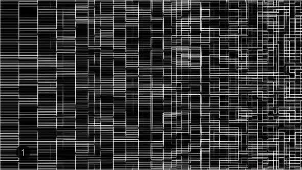 Morphing Pixels From Light Lines - Wide Screen