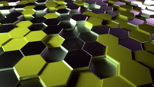 Hexagons Background 4 - 4K