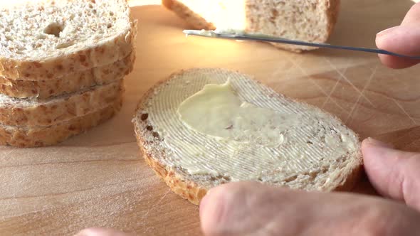 Spread Butter on Bread