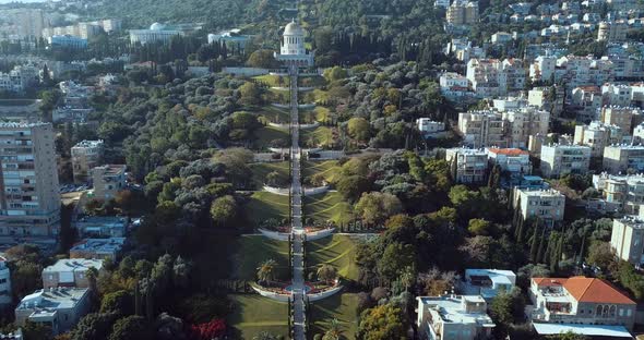 Haifa Gardens In Israel