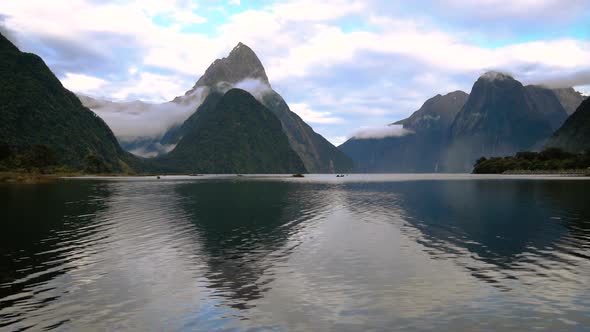 Milford Sound, Fiordland national park, New Zealand