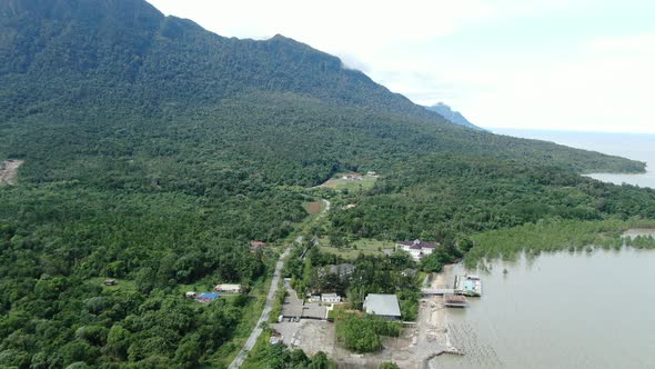 The Beaches at the most southern part of Borneo Island