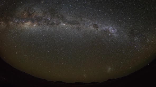 African Night Sky Time Lapse