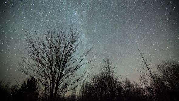 Stars Sky Night Time Lapse