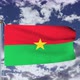 Burkina Faso Flag Waving 4k - VideoHive Item for Sale