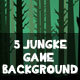 5 Jungle Game Background Set - GraphicRiver Item for Sale