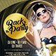 Back to the party (Flyer Template 4x6) - GraphicRiver Item for Sale