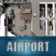 Airport Scene - 3DOcean Item for Sale