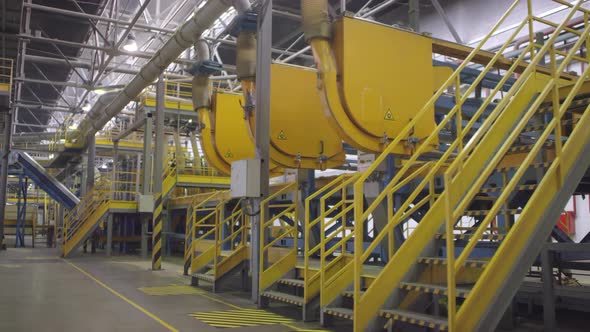 Automated Production Line at Rockwool Manufacturing Plant