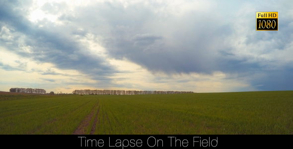 Fast Clouds On The Field alt