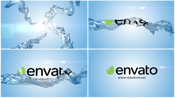 Clean Liquid Logo Reveal