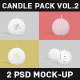 Candle Label Mock-up Pack Vol.2 - GraphicRiver Item for Sale