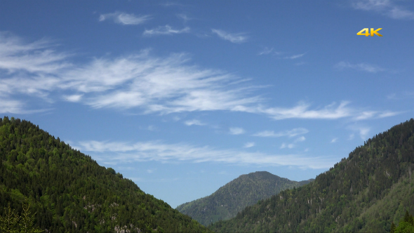 Cirrus Cloud on Valley
