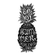 Hand Drawn Grunge Pineapple Silhouette - GraphicRiver Item for Sale